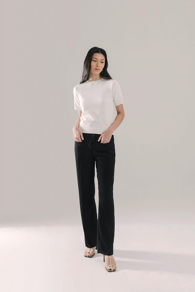 Barrow Straight-Cut Trousers in Black