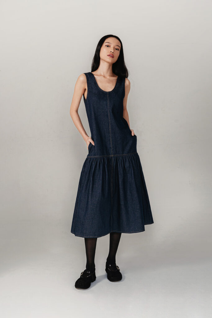 Audrey Denim Dress