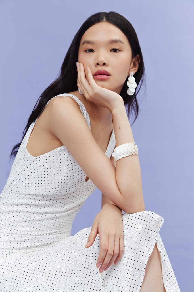 Claudia Dress in White